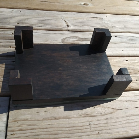 CUSTOM Pet Feeding Station Elevated Wood Art - Picture 11 of 17